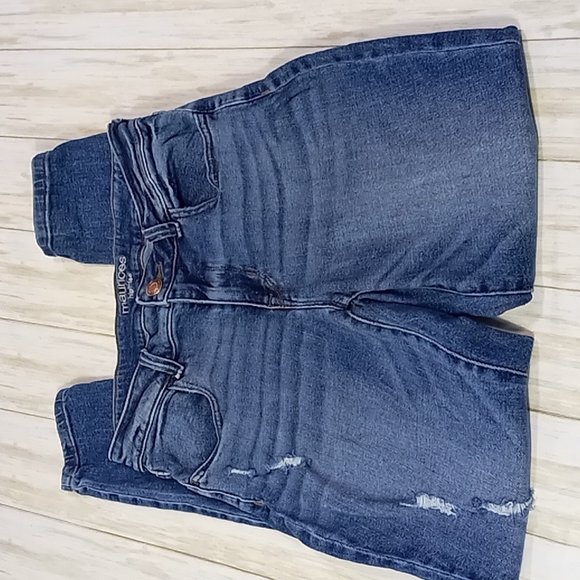 Maurices High-Rise Skinny Blue Jeans Size 8 Reg - Picture 5 of 16